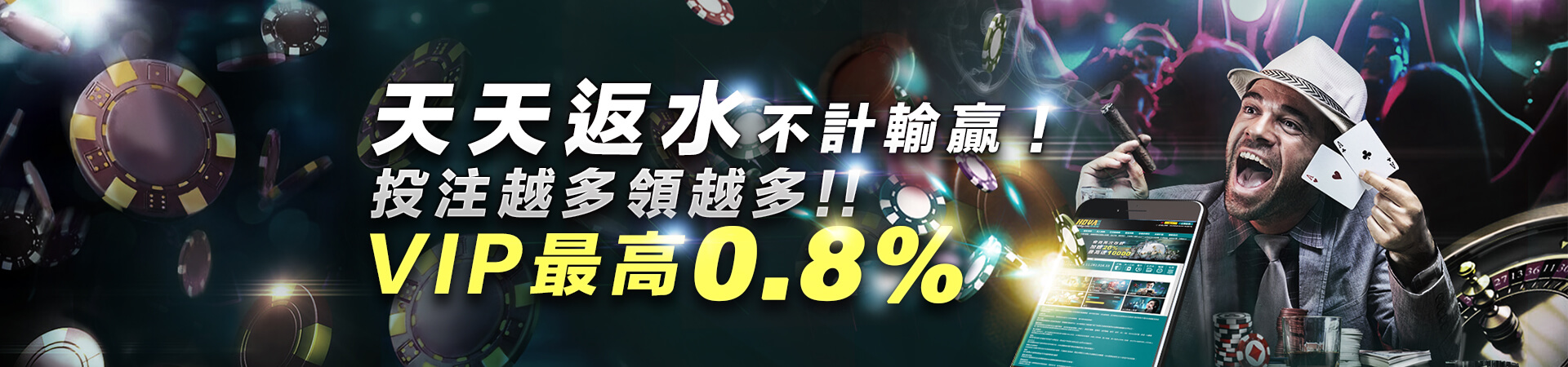 流水、返水、有效投注量是什麼？線上娛樂城優惠活動問答集